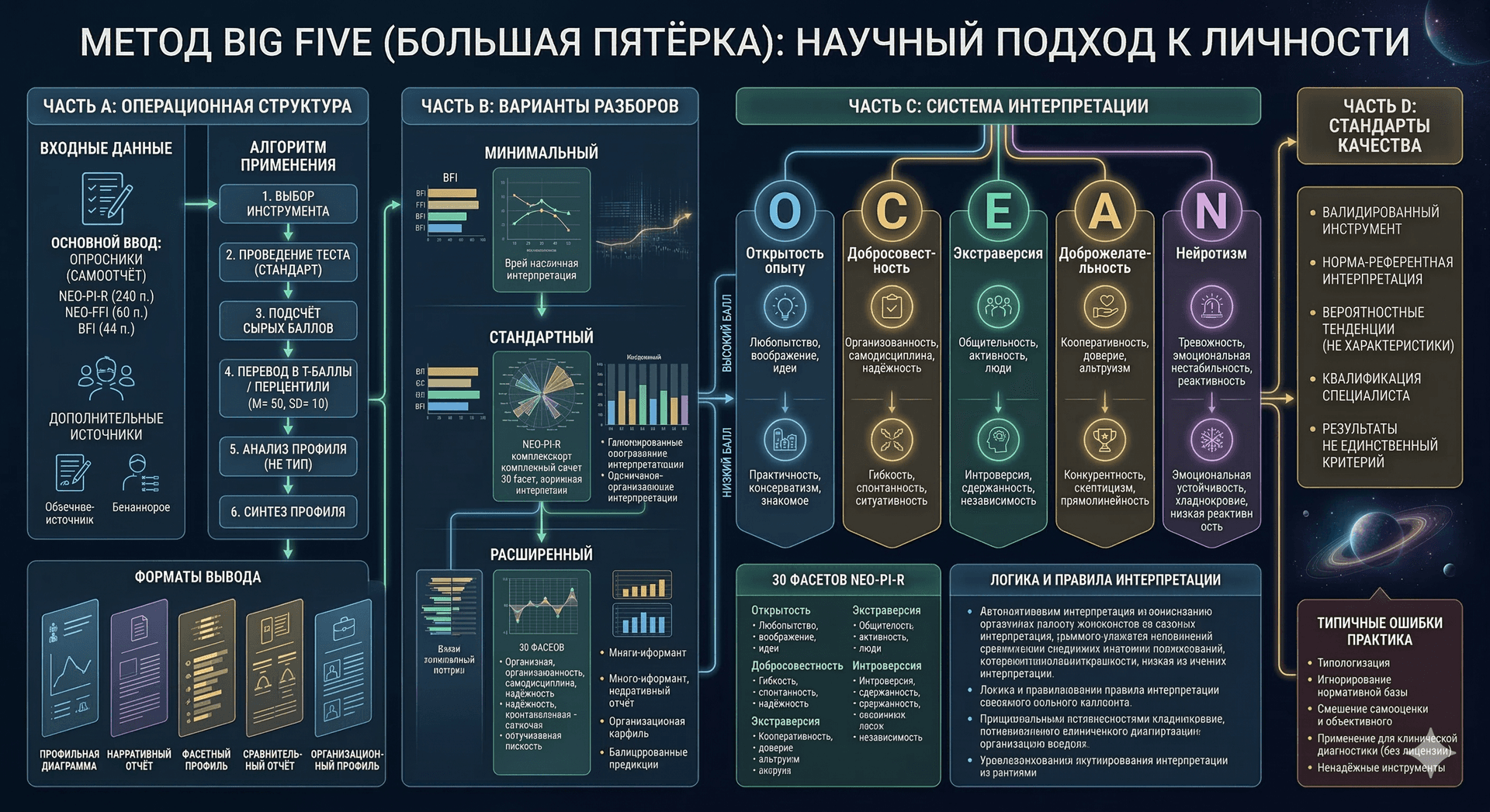 Big Five (Пятифакторная модель)