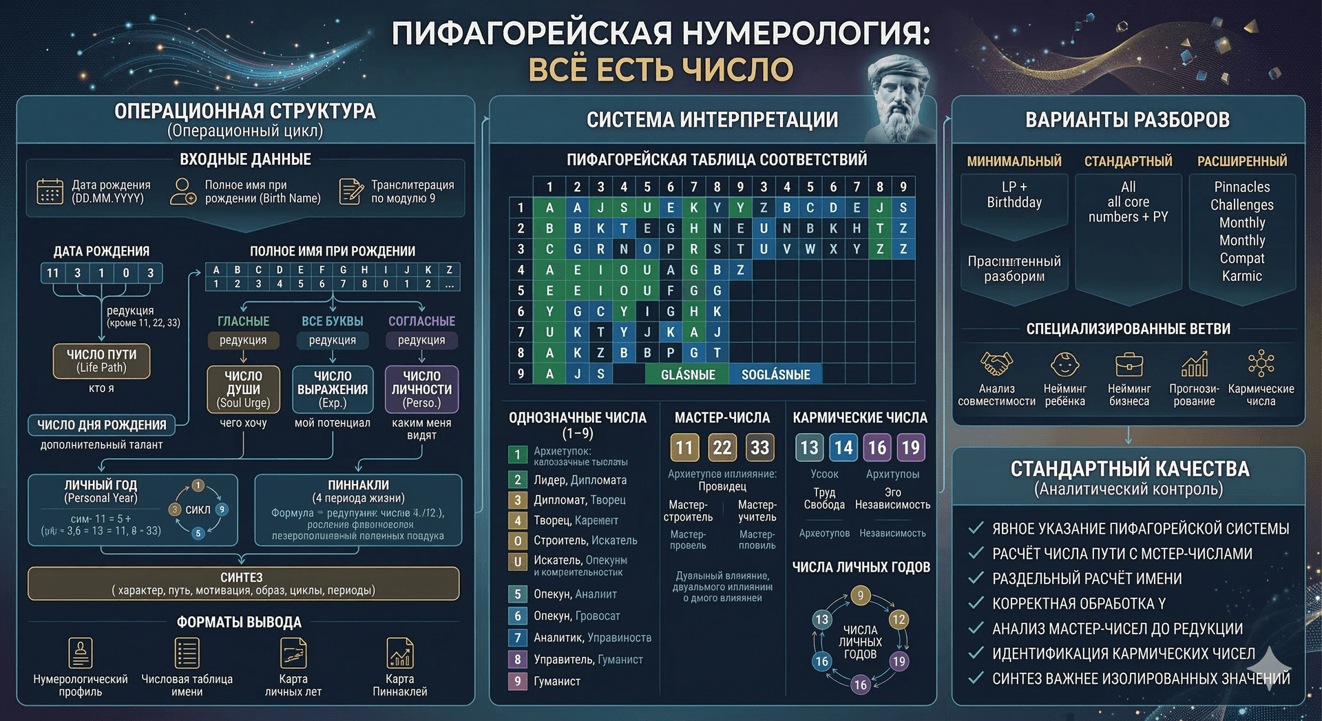 Нумерология: Пифагорейская школа