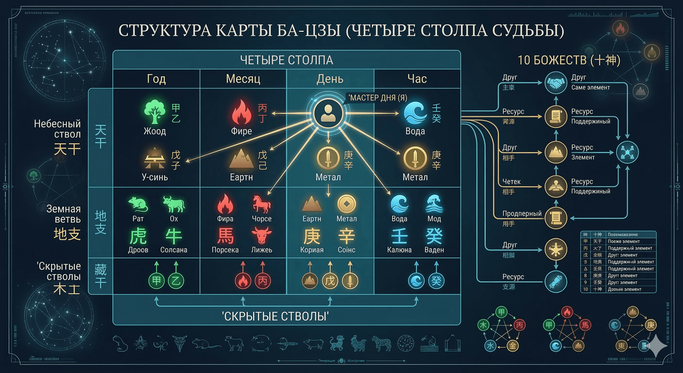 Ba Zi (Four Pillars of Destiny)